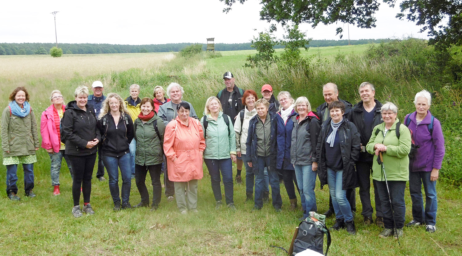 Wandergruppe auf dem Jakobsweg